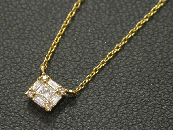 BELLESIORA K18 ダイヤモンド ネックレス | promo-e.si
